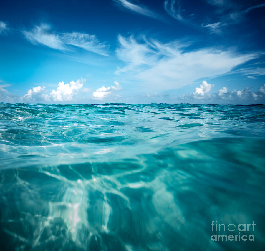 Beautiful seascape Photograph by Anna Om
