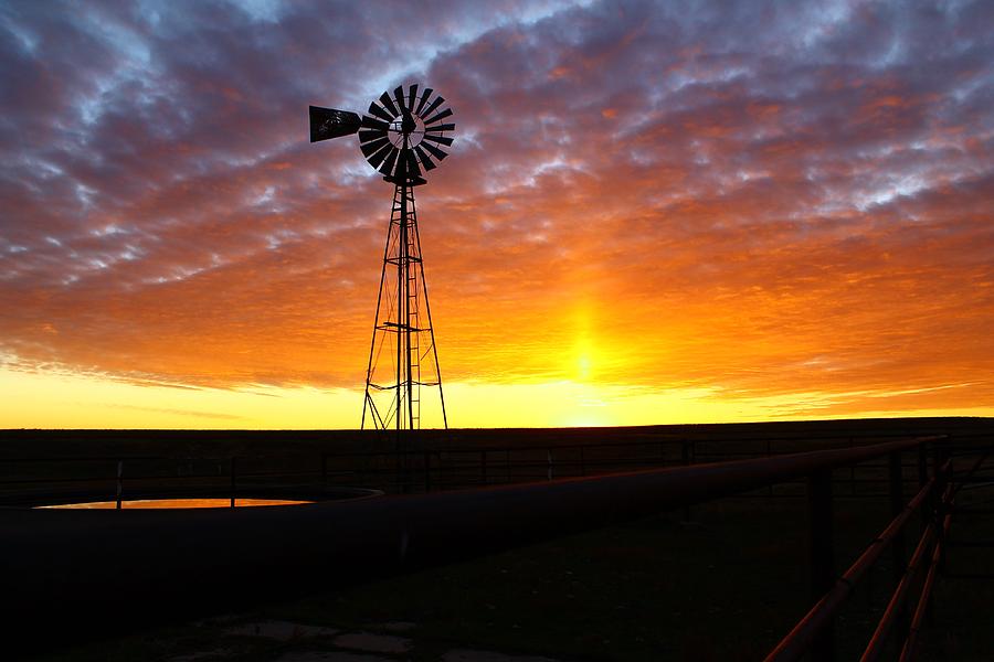  Beautiful  Southwest Kansas  Sunset Photograph by Shayla 