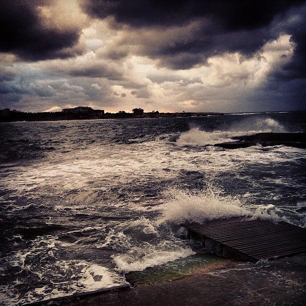 Beautiful Photograph - #beautiful #storm @ #blacksea #crimea by Valeriya Zaychuk