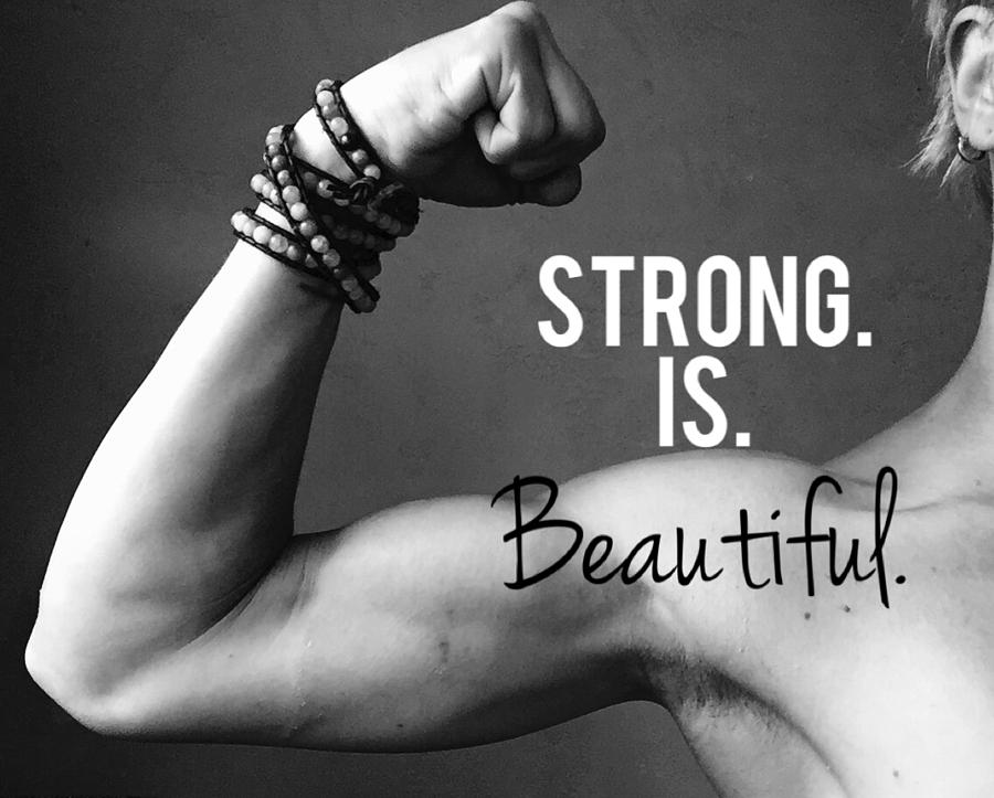 Beautiful Strength. Digital Art by Sara Young