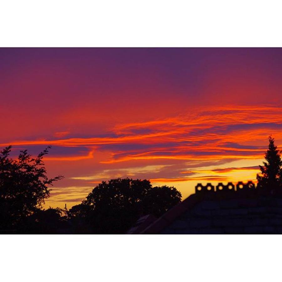 Sunset Photograph - Beautiful Sunset And Anazing by Leandros Kounadis