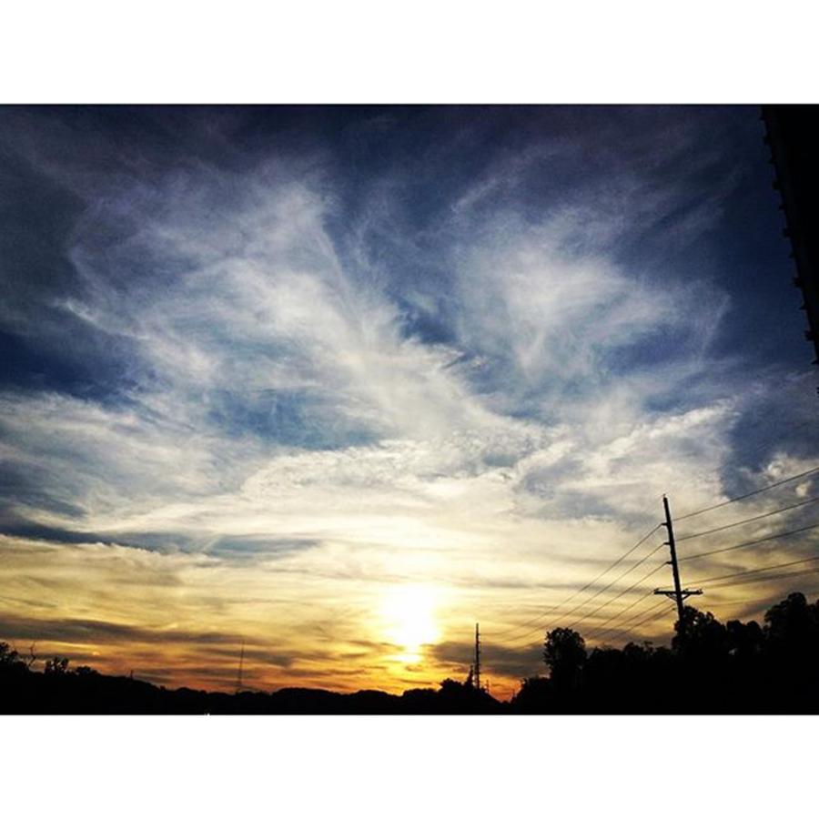 Skyline Photograph - Beautiful Sunset In Arnold/fenton by Amanda Breidenbach