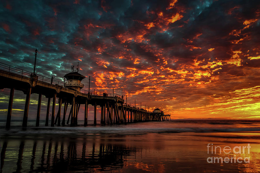 Beautiful Sunset Photograph by Peter Dang