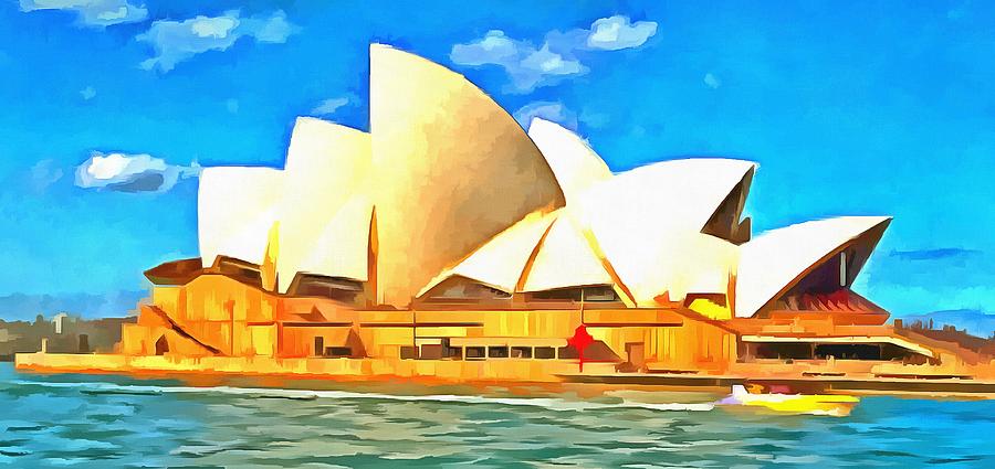 Abstract Photograph - Beautiful Sydney Opera House by Ashish Agarwal