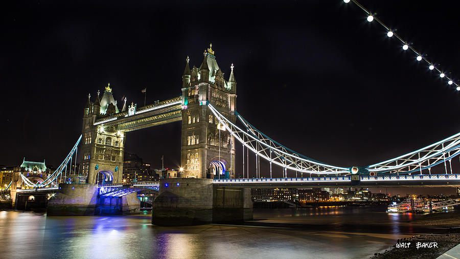 Beautiful Tower Bridge Photograph by Walt  Baker