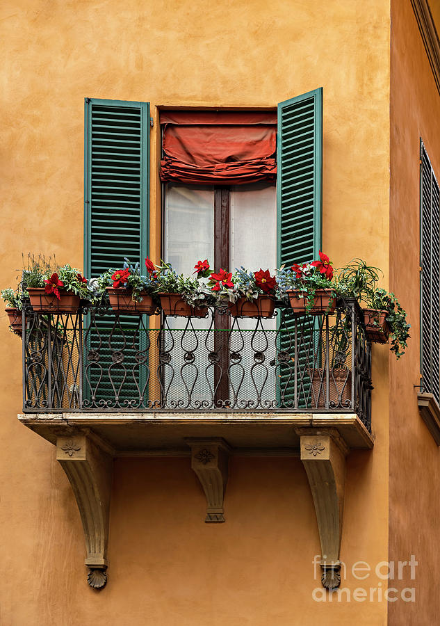 Beautiful traditional balcony Photograph by Sophie McAulay