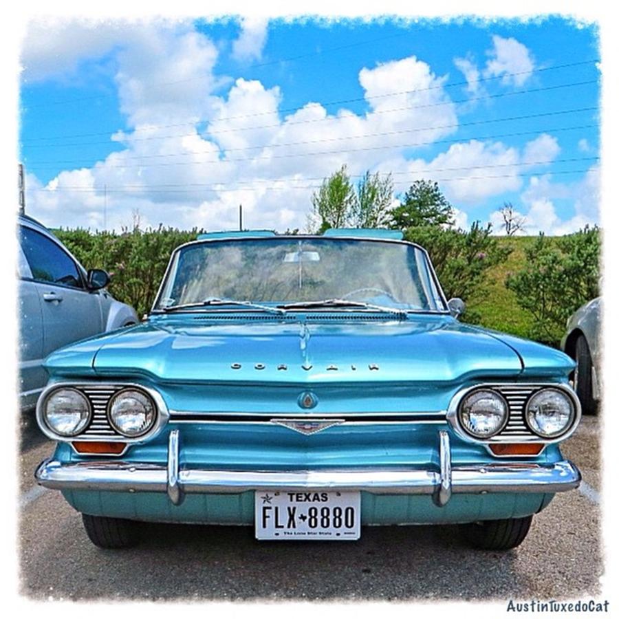 Cool Photograph - #beautiful #turquoise #chevrolet by Austin Tuxedo Cat