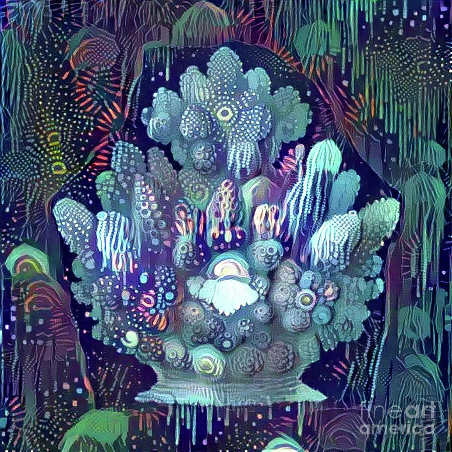 Beautiful undersea coral Digital Art by Amy Cicconi