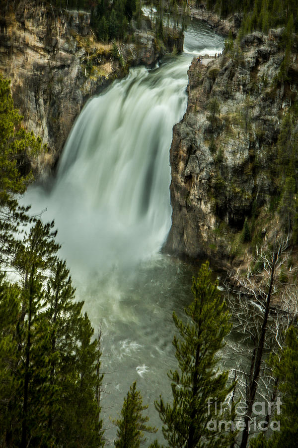 Beautiful Upper Falls Photograph by Robert Bales