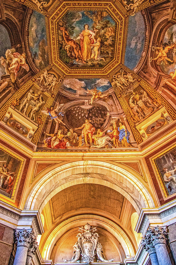 Beautiful Vatican Art Photograph by Carolyn Derstine