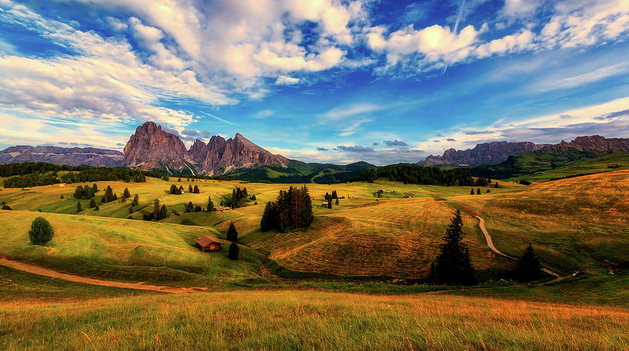 Beautiful View Of The Dolomites - Italy Photograph by Mountain Dreams