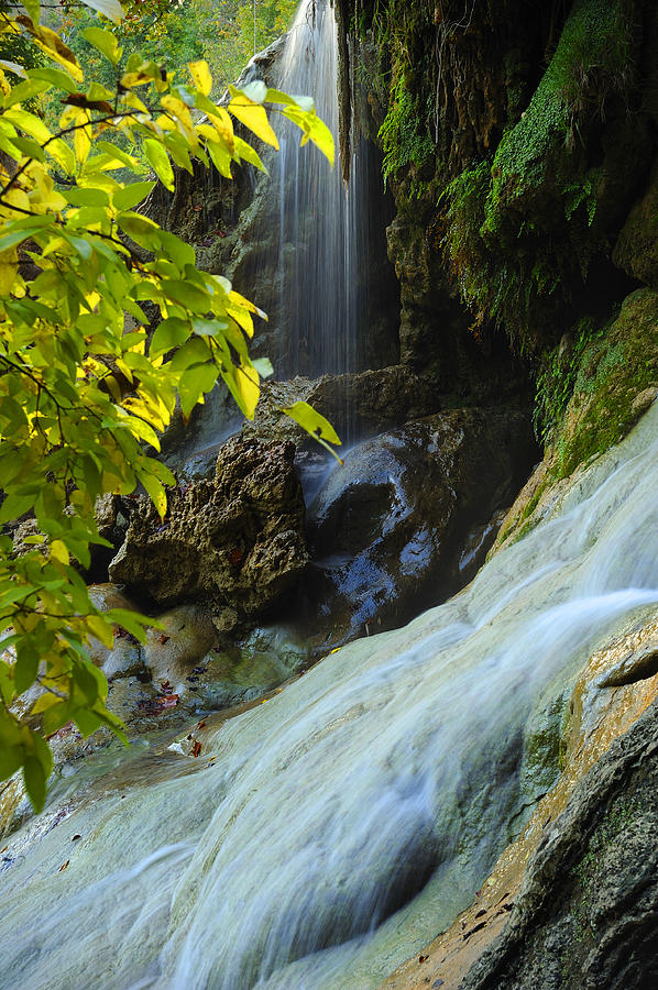 Beautiful Waterfall Photograph by Iris Greenwell
