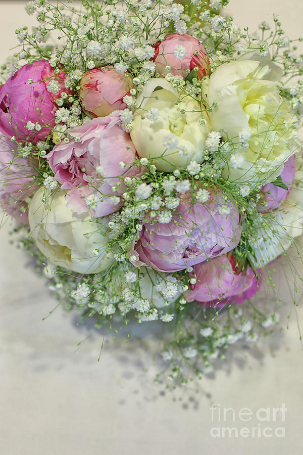 Beautiful wedding bouquet Photograph by Patricia Hofmeester