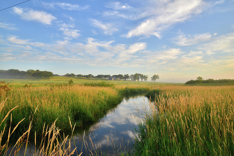 Beautiful Wetlands in Glacial Park Photograph by Ray Mathis