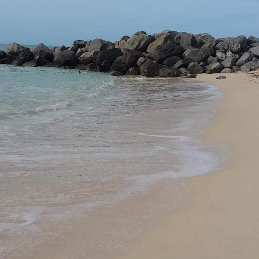 Paradise Photograph - Beautiful White Sand Beach At Fort by Sarah Marie