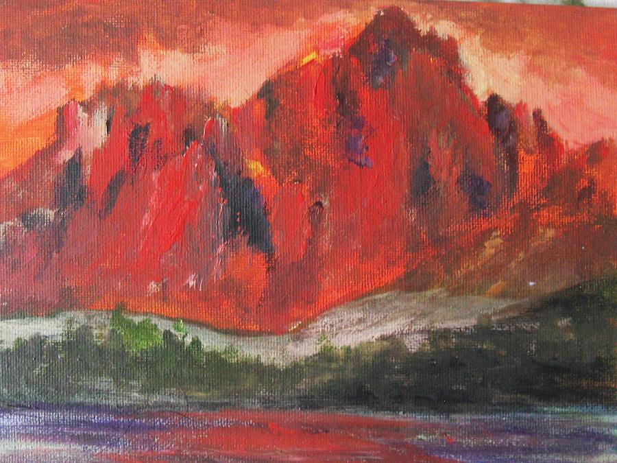 Beautiful Yukon Painting by Trilby Cole