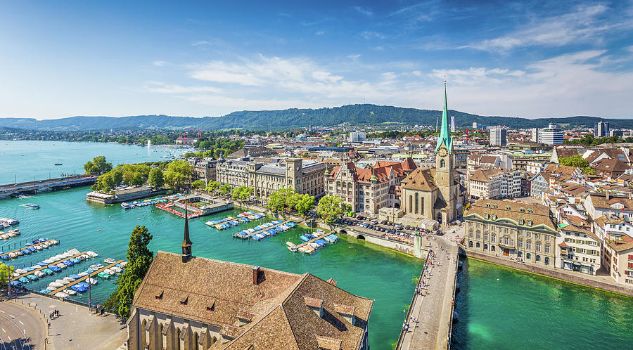 Beautiful Zurich Photograph by JR Photography