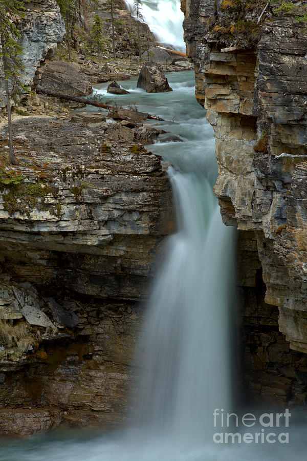 Beauty Creek Blue Falls Photograph by Adam Jewell