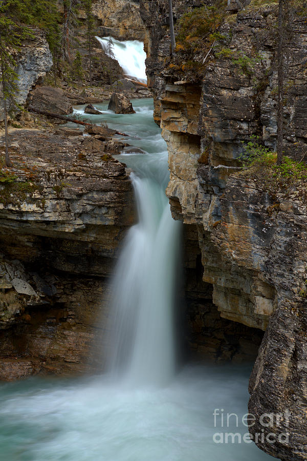 Beauty Creek Blue Waterfall Photograph by Adam Jewell