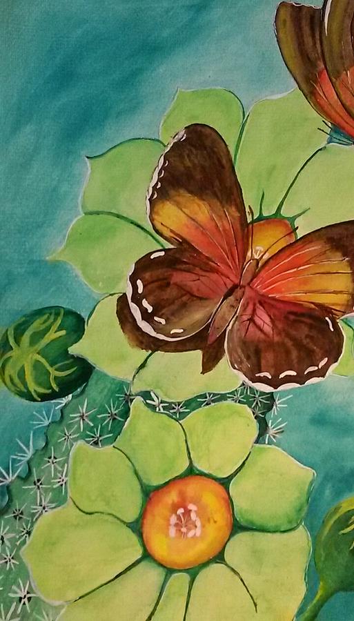 Nature Painting - Beauty in Butterflies by Joetta Beauford