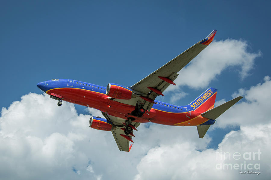 Beauty In Flight Southwest Jet N499wn Art Photograph