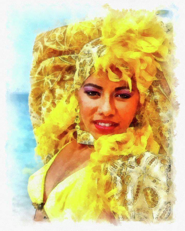 Beauty in Yellow Photograph by Dawn Currie