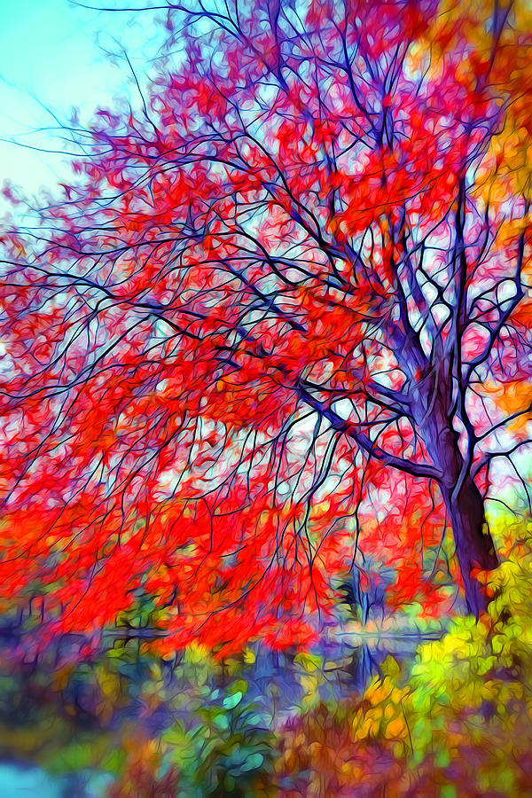 Beauty of Autumn Digital Art by Lilia S