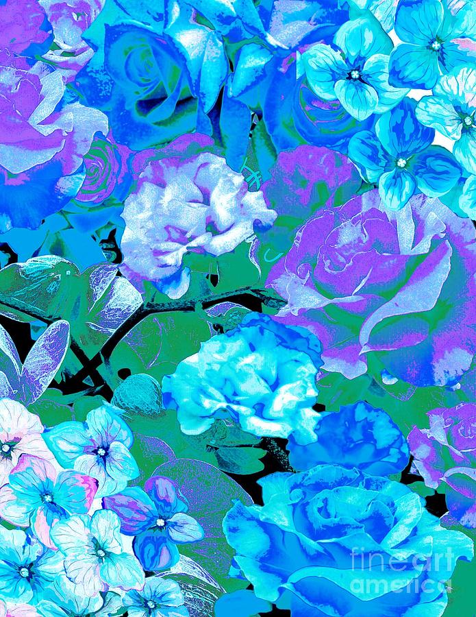 Beauty of Blue Digital Art by Gayle Price Thomas
