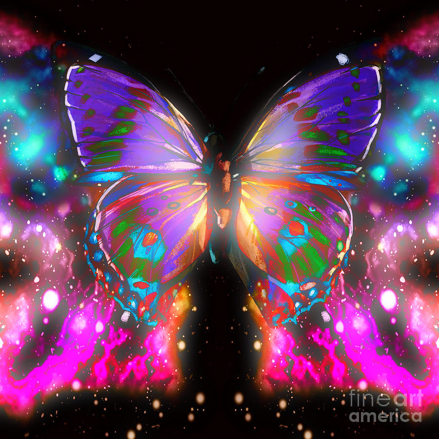 Beauty Of Butterfly Digital Art by Gayle Price Thomas