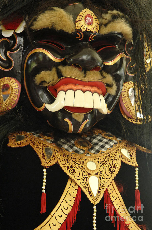Beauty Of Masks Bali Indonesia 4 Photograph by Bob Christopher