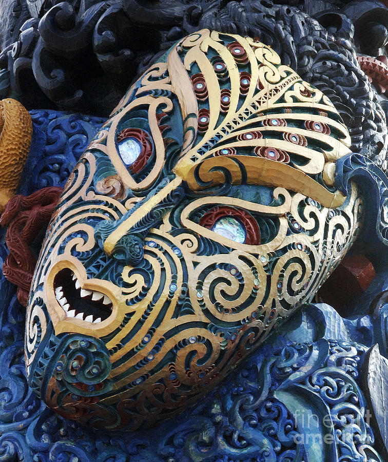 Beauty Of Masks New Zealand  Photograph by Bob Christopher