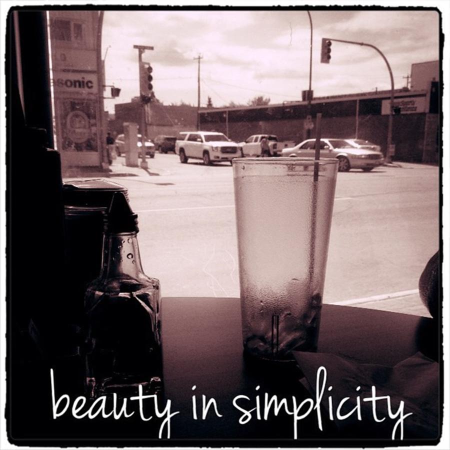 Simplicity Photograph - #beauty #simplicity #bepositive by Danielle McGaw