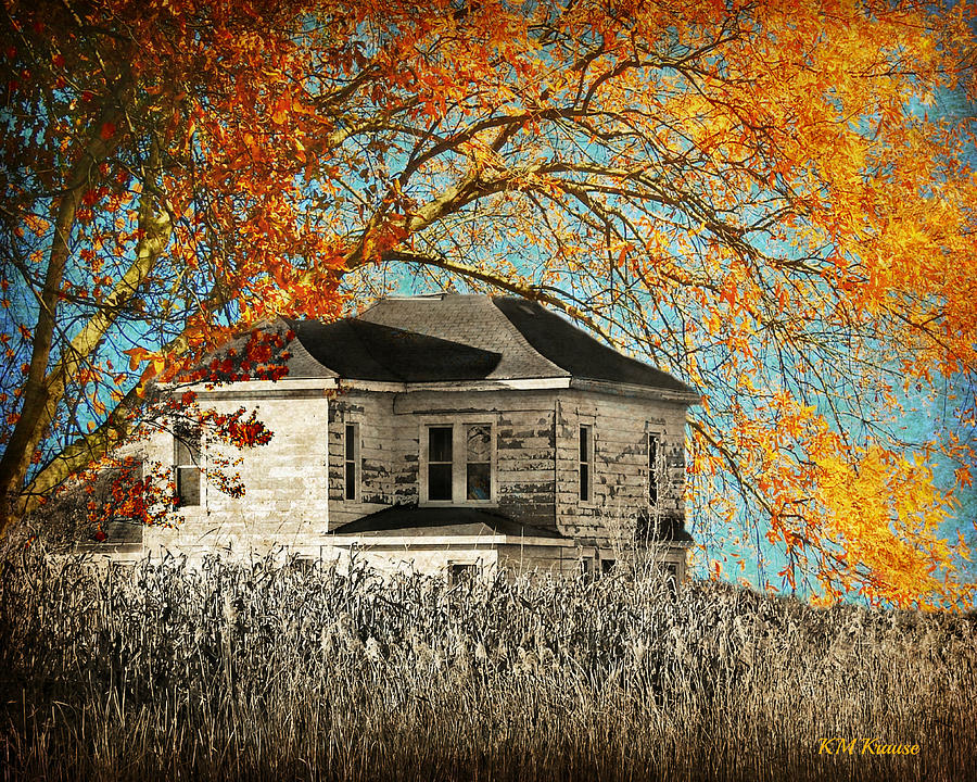 Beauty Surrounds Deserted Home Photograph by Kathy M Krause