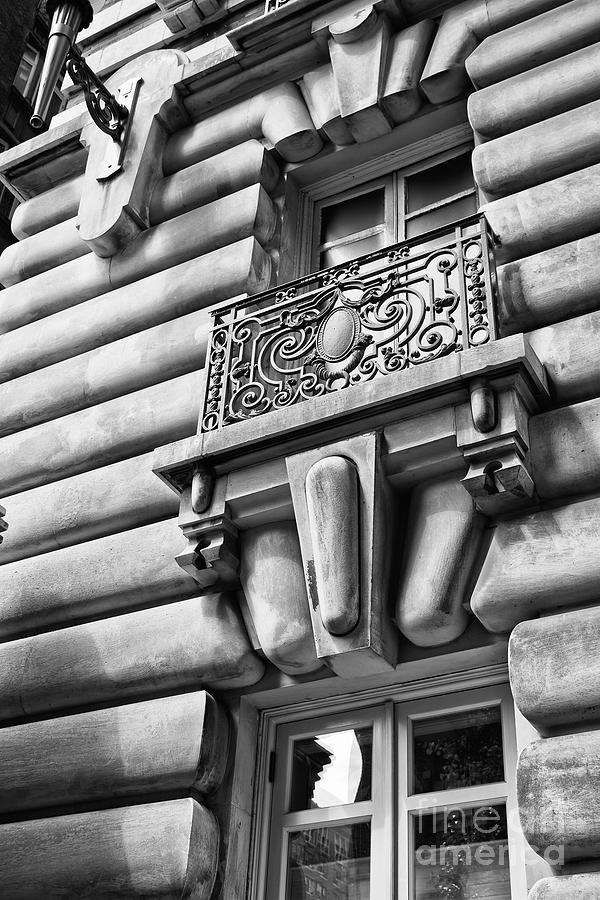Beaux Arts architectural detail. Photograph by Bob Estremera
