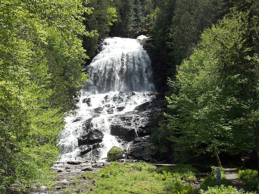 Beaver Brook Falls in NH Photograph by Catherine Gagne