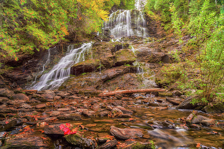 Fall Photograph - Beaver Brook Falls by Jatin Thakkar