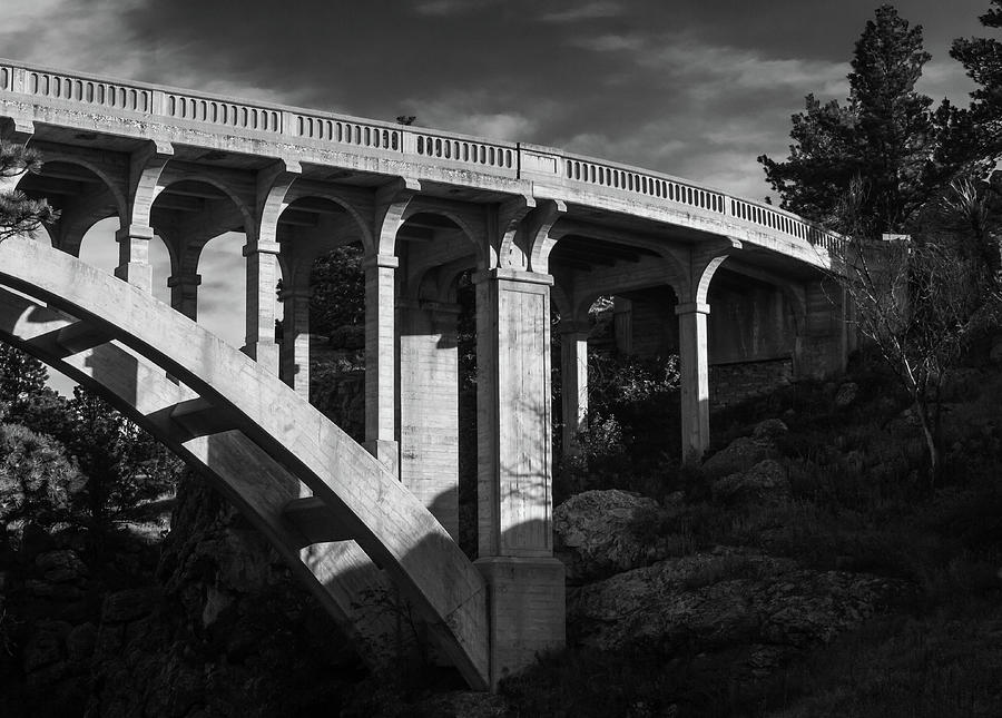 Beaver Creek Bridge Detail Photograph by Bill Wiebesiek