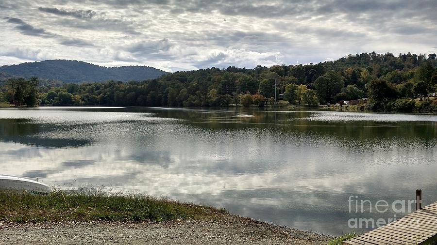 Beaver Lake in September Photograph by Anita Adams