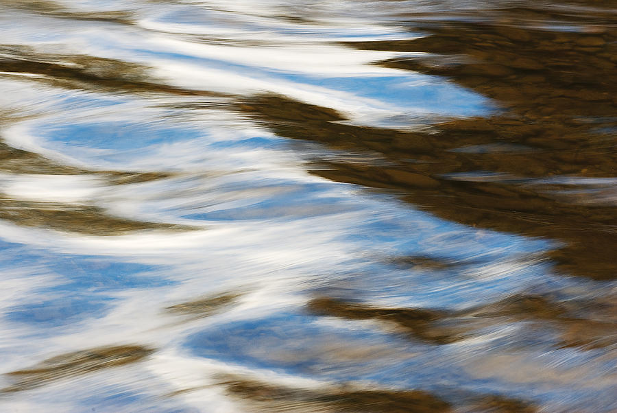 Beaver River soft flow Photograph by Steve Somerville