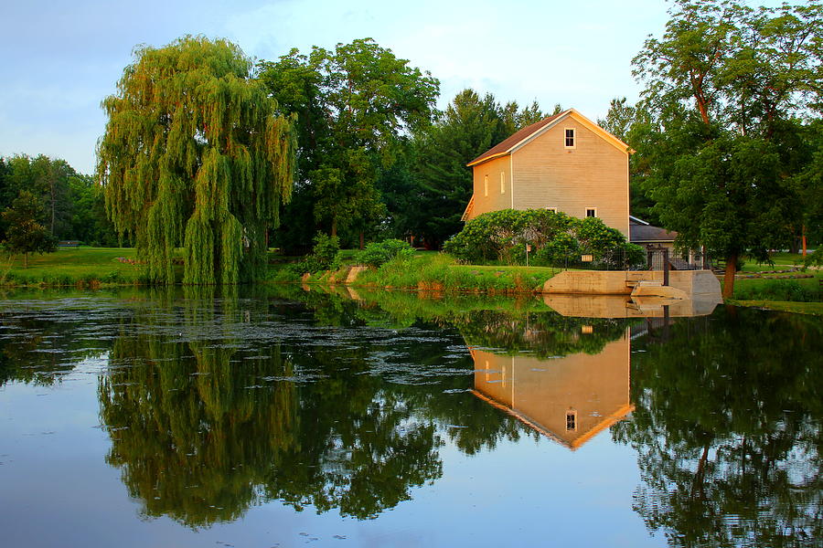 Beckman Mill Reflections Photograph by Viviana  Nadowski