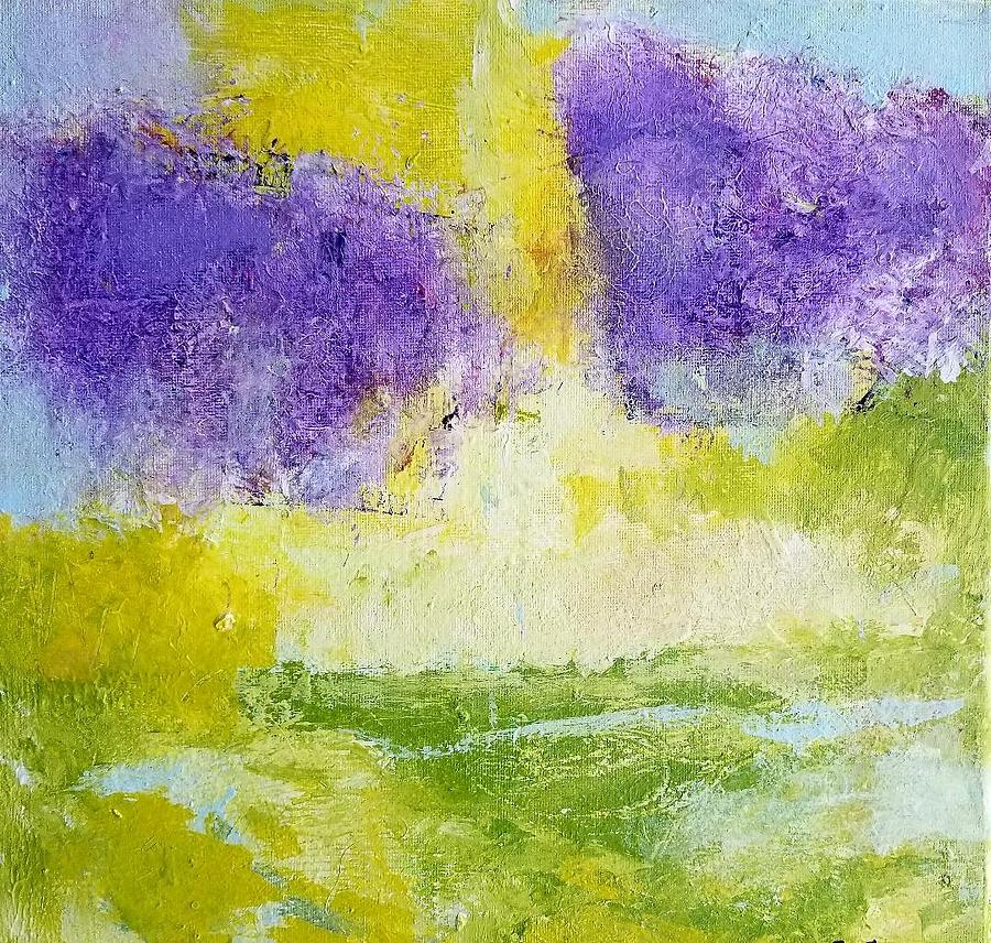 Abstract Painting - Becoming One by Patricia Byron Abstract Painting - Becoming One by Patricia Byron