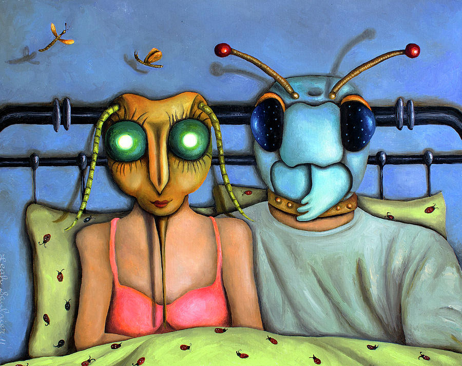 Bed Bugs Painting by Leah Saulnier The Painting Maniac