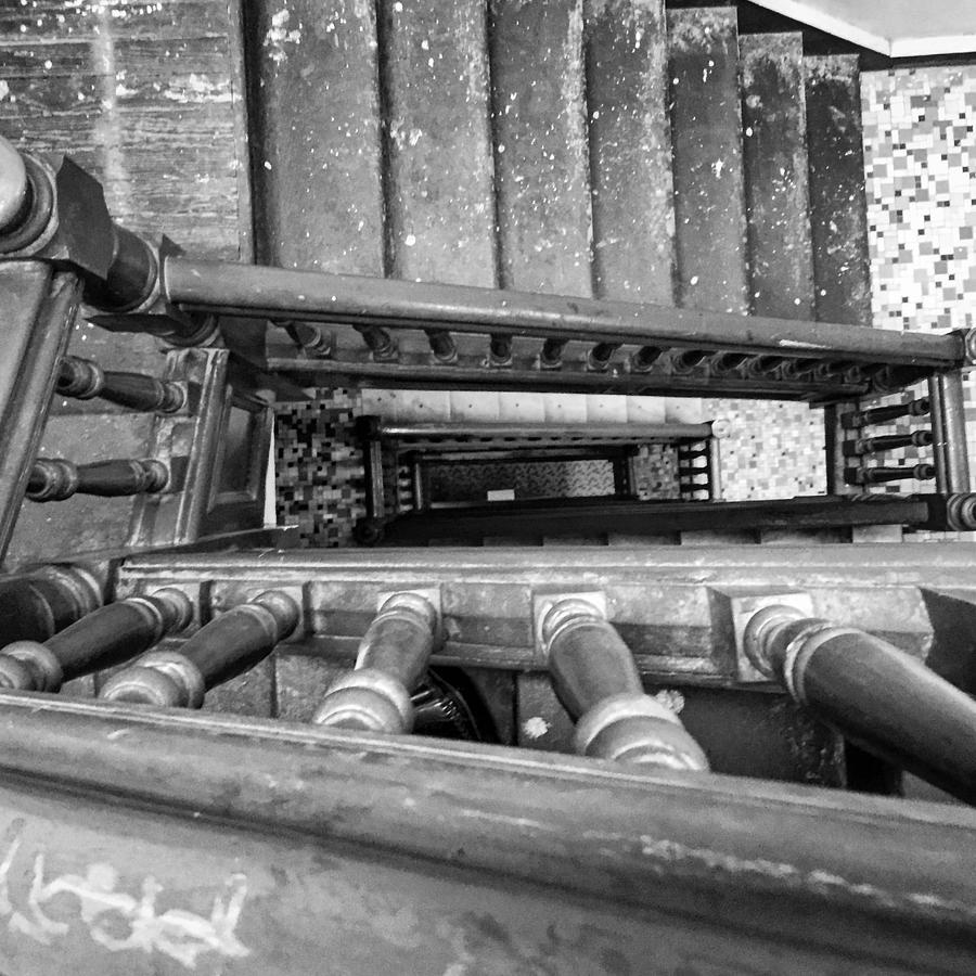 Stairs Photograph - Bed-stuy by Joseph Mari Stairs Photograph - Bed-stuy by Joseph Mari