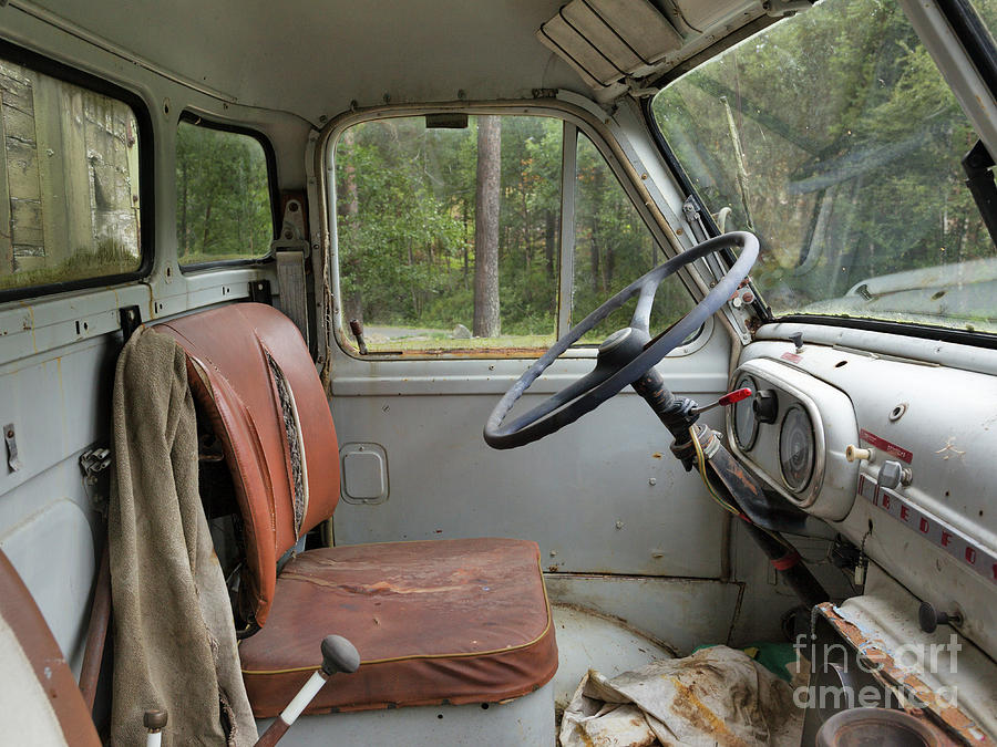 BedFord Truck Cabin Photograph by David Bleeker