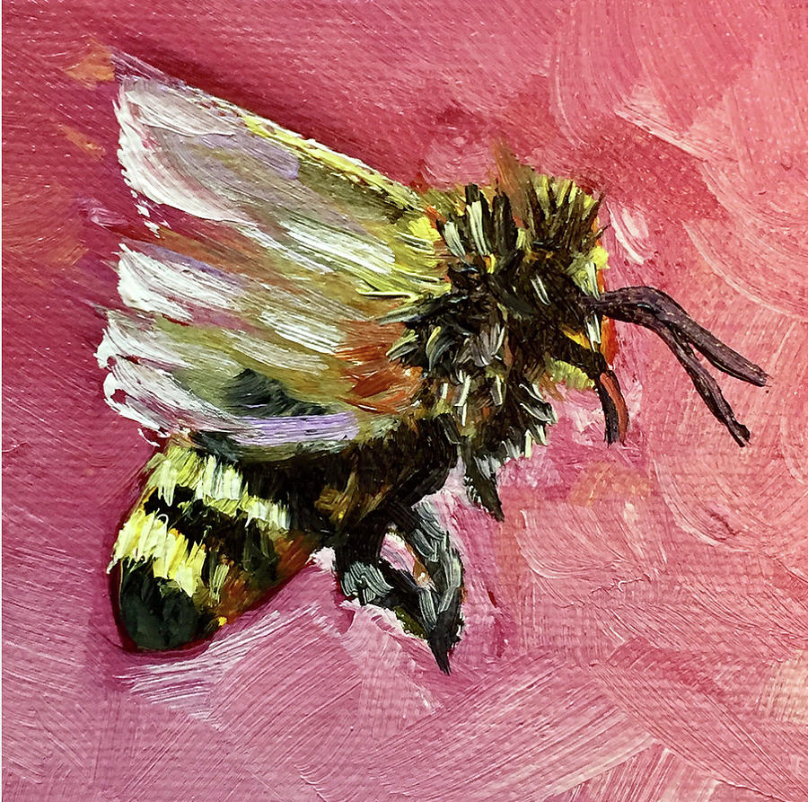 Bee Beautiful Painting by Melissa Torres