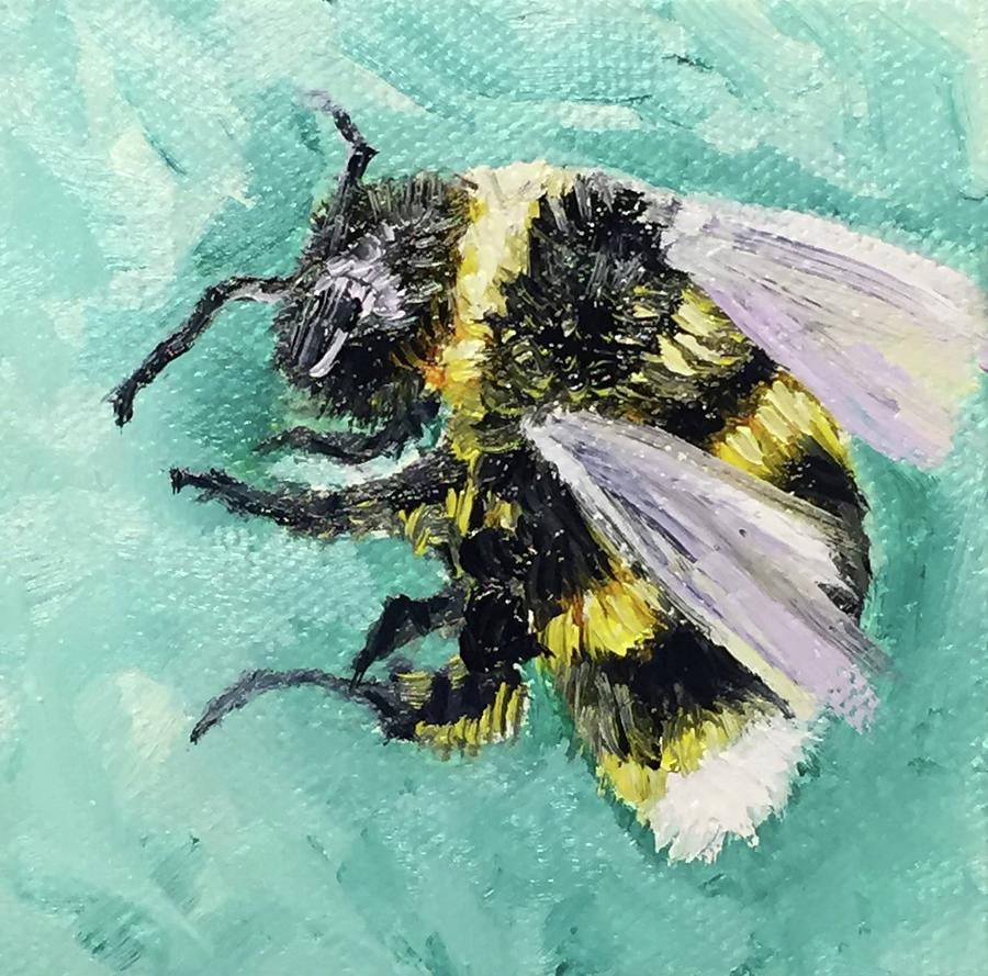 Bee Kind Painting by Melissa Torres