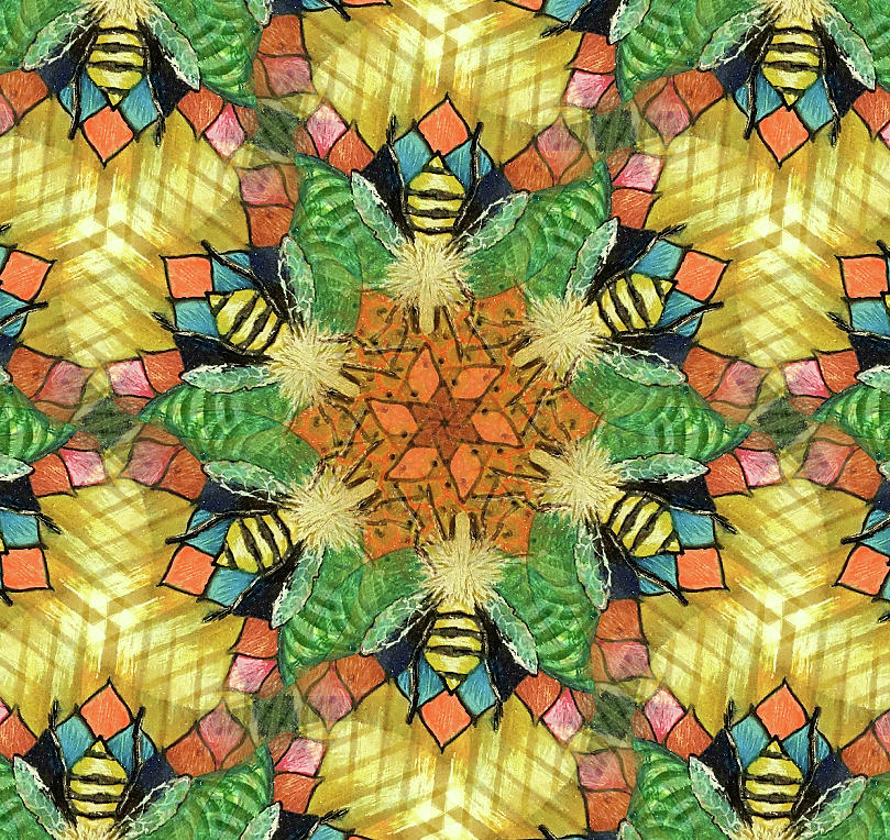 Bee Kind  Morph#1 Digital Art