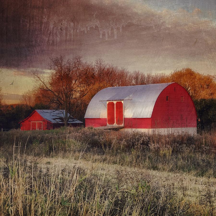 Beech Run Farmstead Digital Art by Kevin Barrett - Fine Art America