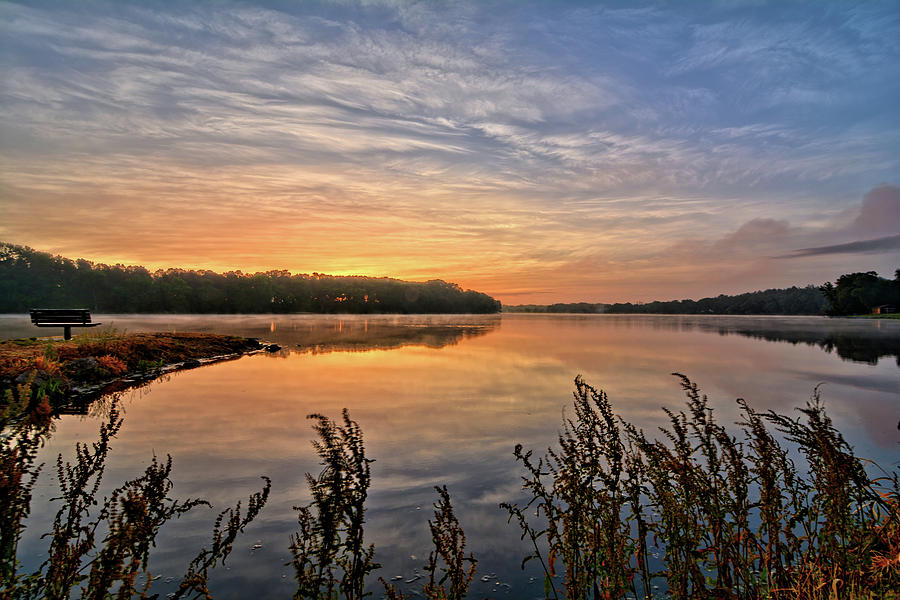 Beeds Lake Morning Photograph by Bonfire Photography