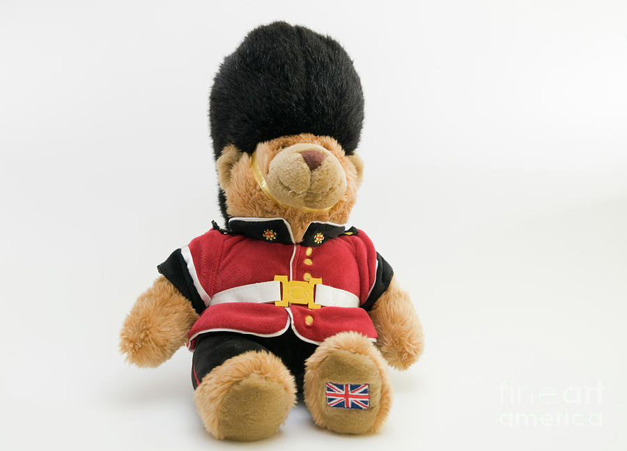 beefeater soldier Teddy bear k Photograph by Humorous Quotes Fine Art America